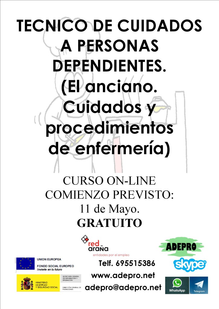 Cuidados a personas dependientes